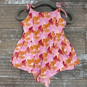 EUC Kate Quinn Mod Butterfly ballerina 6-12 month